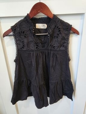 black boho top